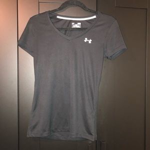 Black Under Armour Vneck T-shirt